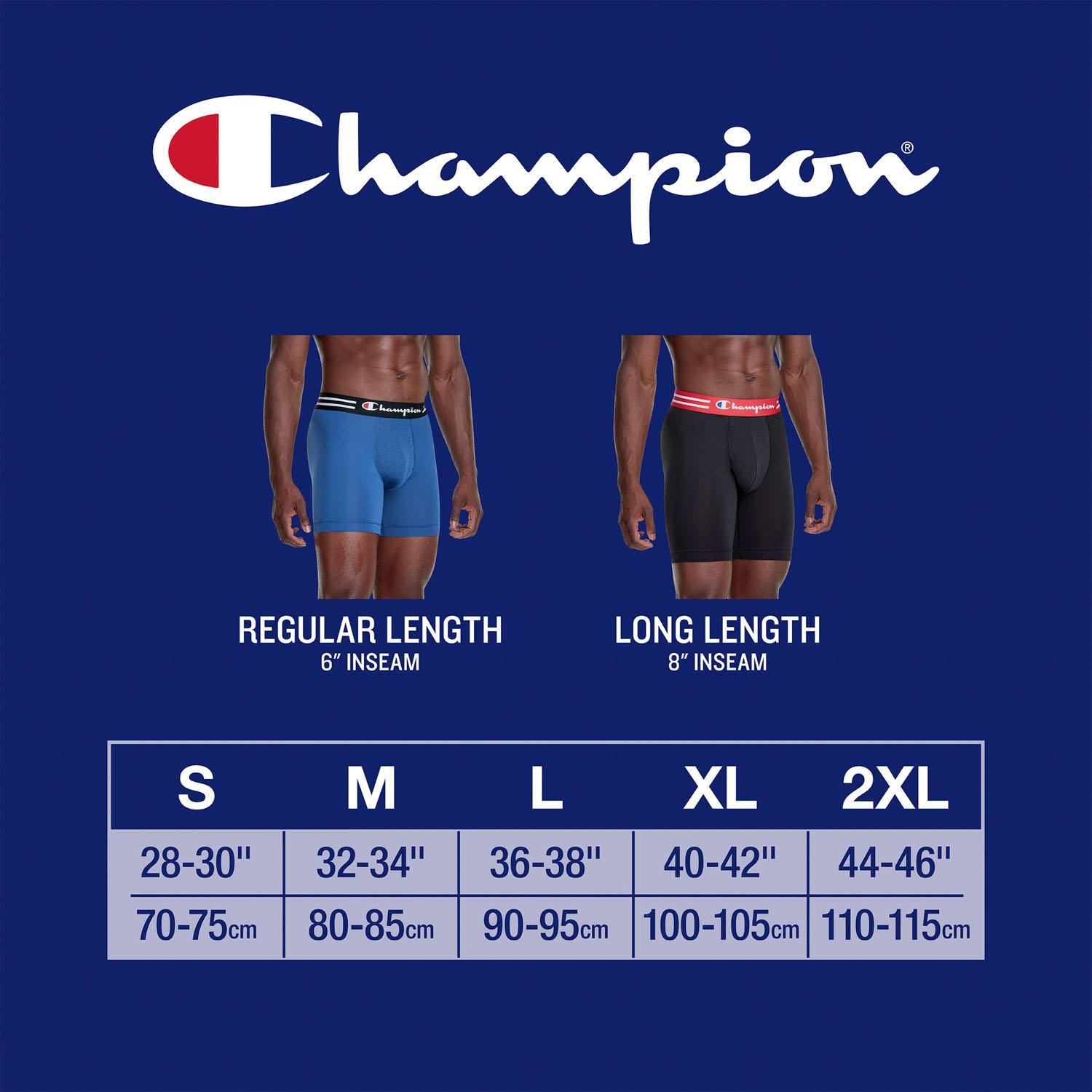 Champion 4 pack Performance Stretch Boxer Briefs - Grovano