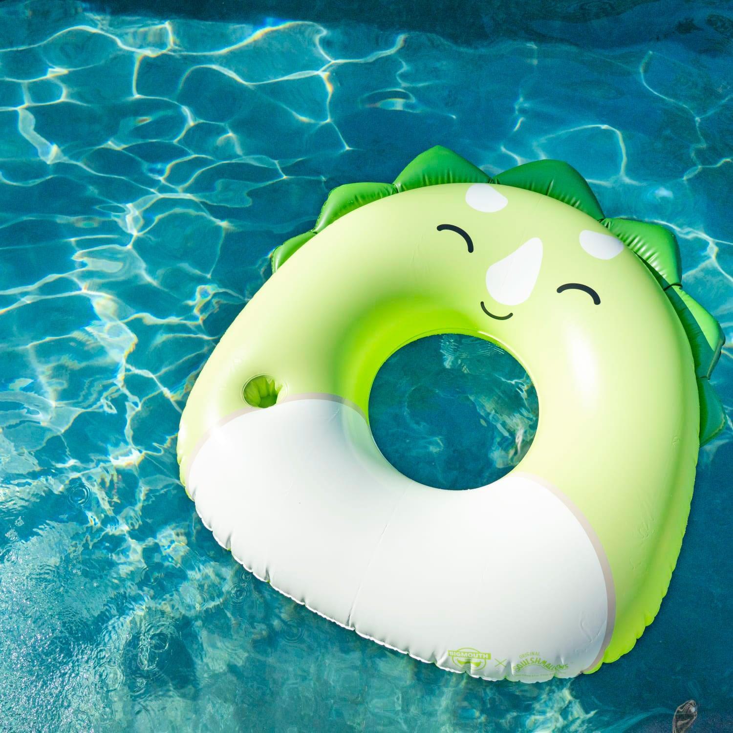 BigMouth x Squishmallows Inflatable Ring Pool Float With Built-In Cupholder (Various Styles) - Grovano