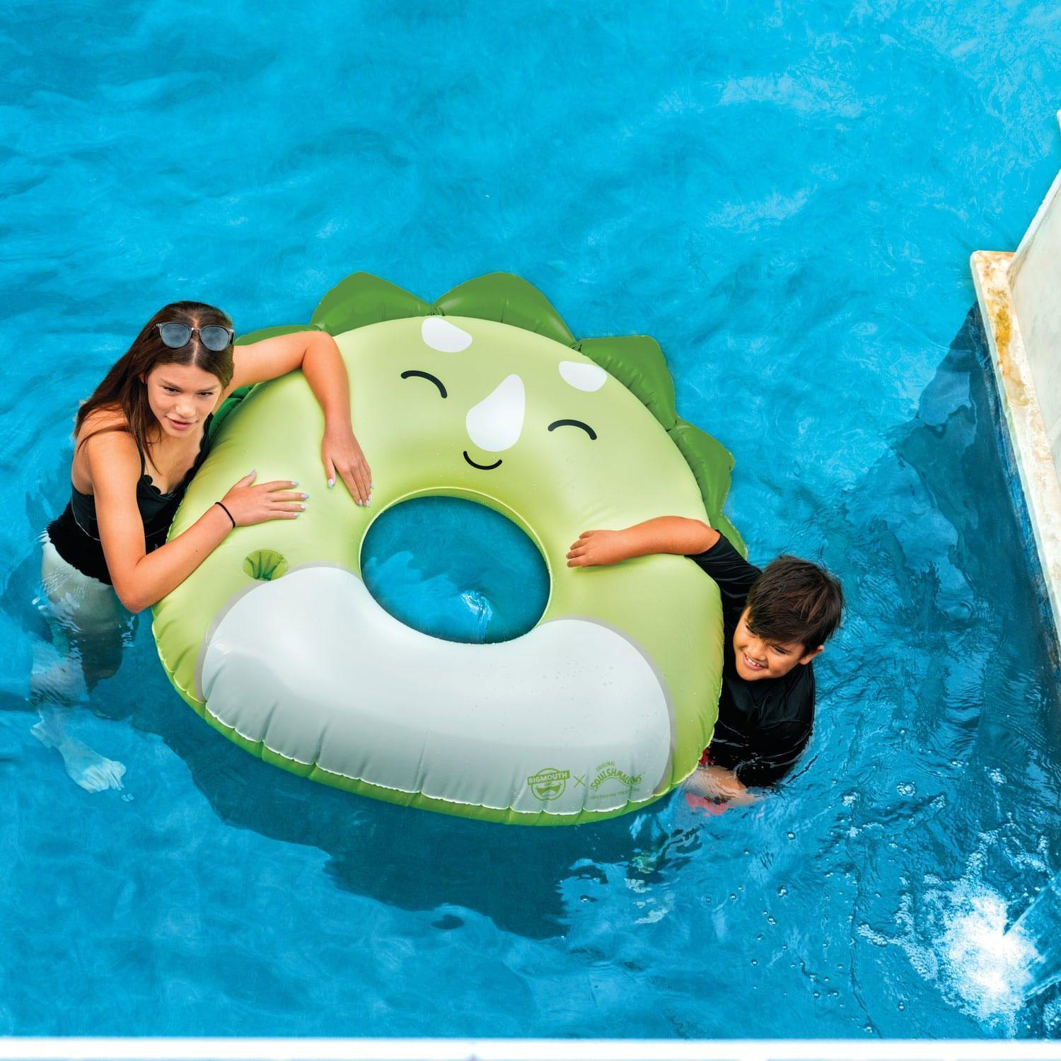 BigMouth x Squishmallows Inflatable Ring Pool Float With Built-In Cupholder (Various Styles) - Grovano