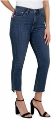 Seven7 Women's Misses High Rise Straight Jean - Grovano