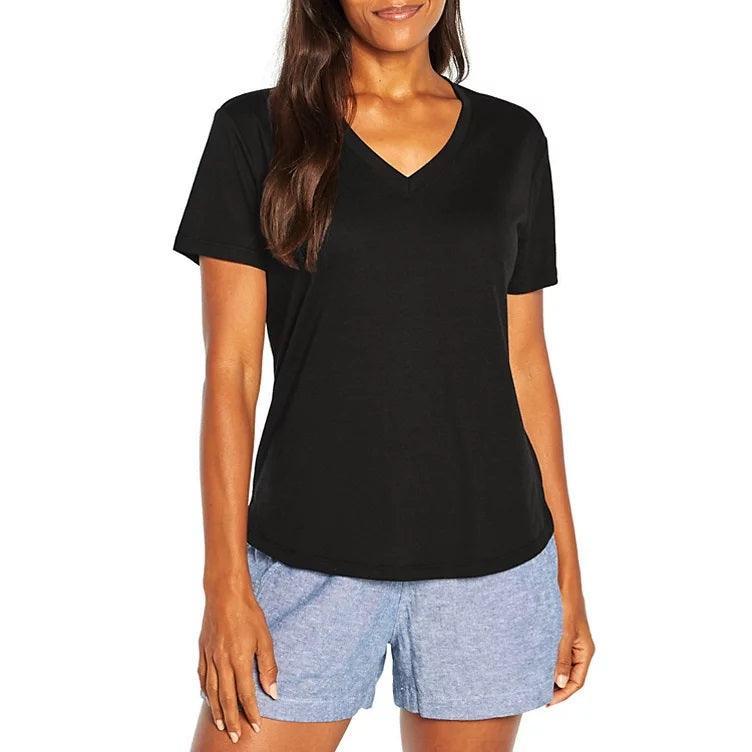 Gap Ladies Short Sleeve Slub Tee - Grovano