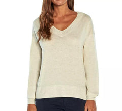 Gap Ladies Lightweight V-Neck Sweater - Grovano