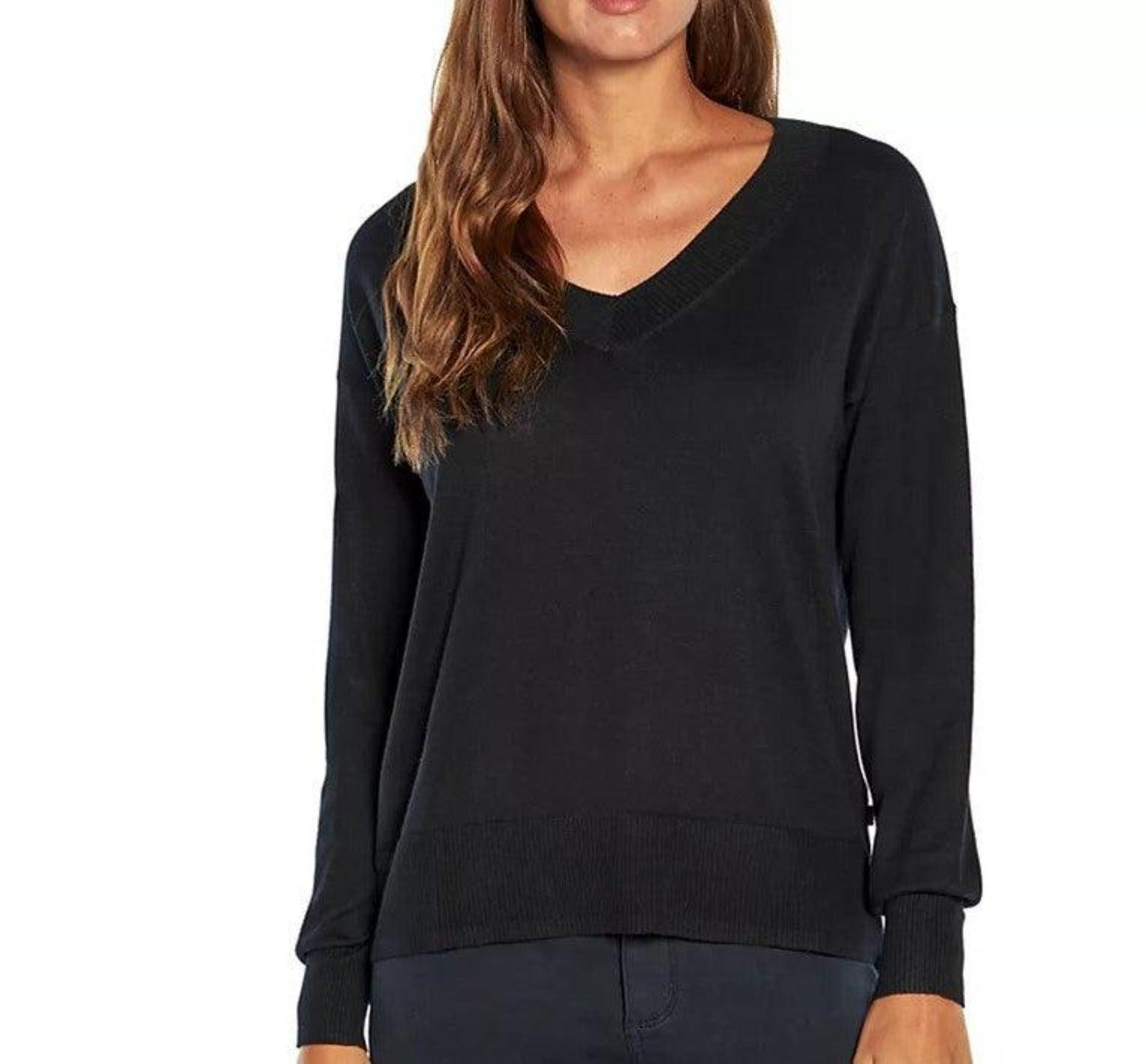 Gap Ladies Lightweight V-Neck Sweater - Grovano