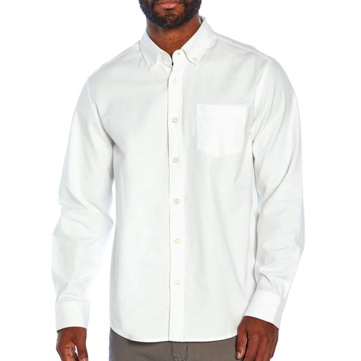 Gap Men's Long Sleeve Oxford Shirt - Grovano