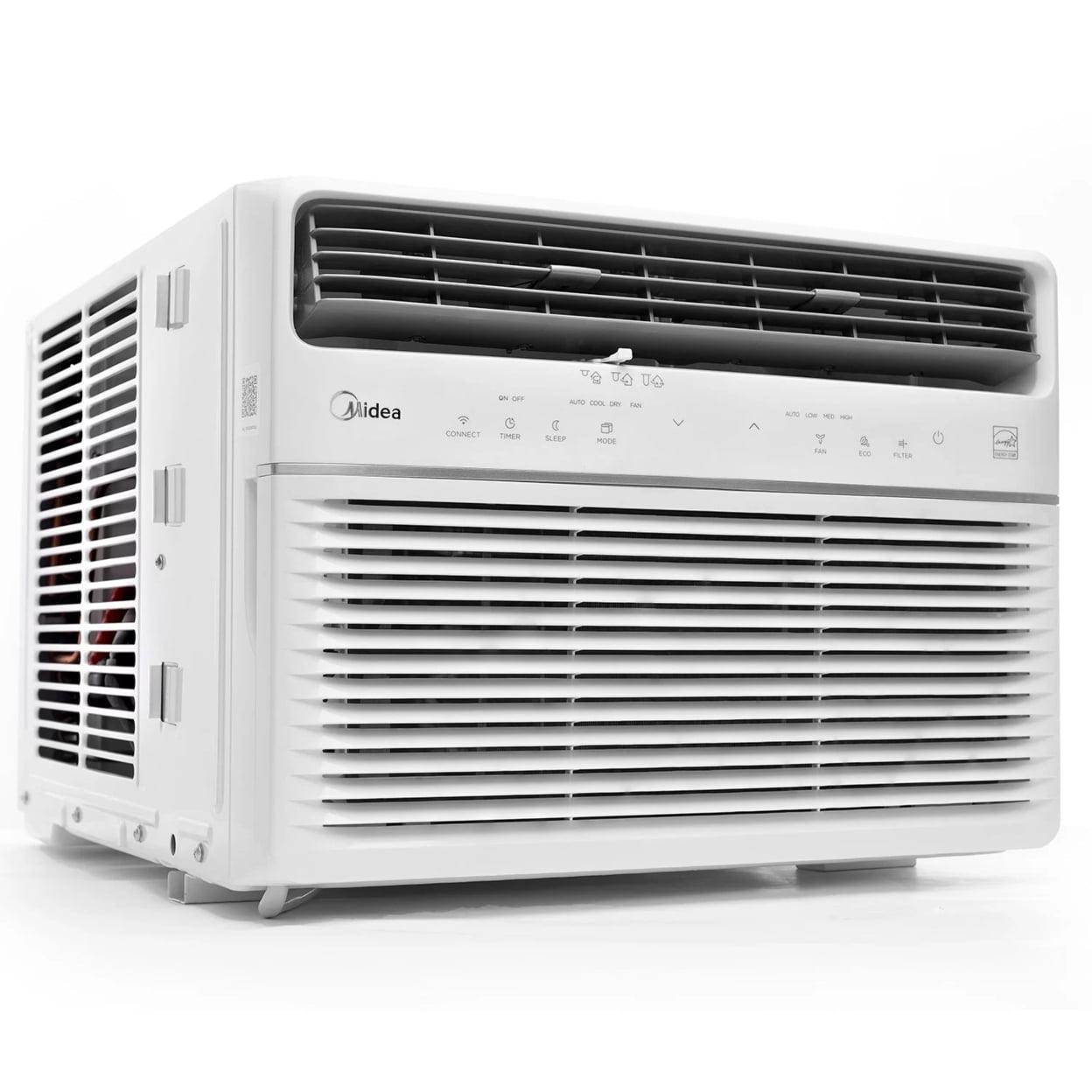 MIDEA 12,000 BTU SmartCool Window Air Conditioner with WiFi and Voice Control - Grovano