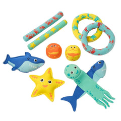 Coconut Grove Dive & Play Pack, Reef Gang, Set of 10 - Grovano