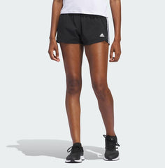 Adidas Pacer 3-Stripes Woven Shorts, X-Large, Black/White - Grovano
