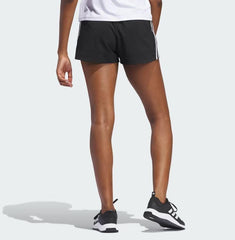 Adidas Pacer 3-Stripes Woven Shorts, X-Large, Black/White - Grovano