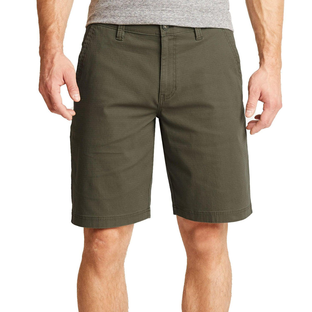 WP Weatherproof Men's 5 Pocket Ripstop Trail Utility 10" Inseam Short - Grovano