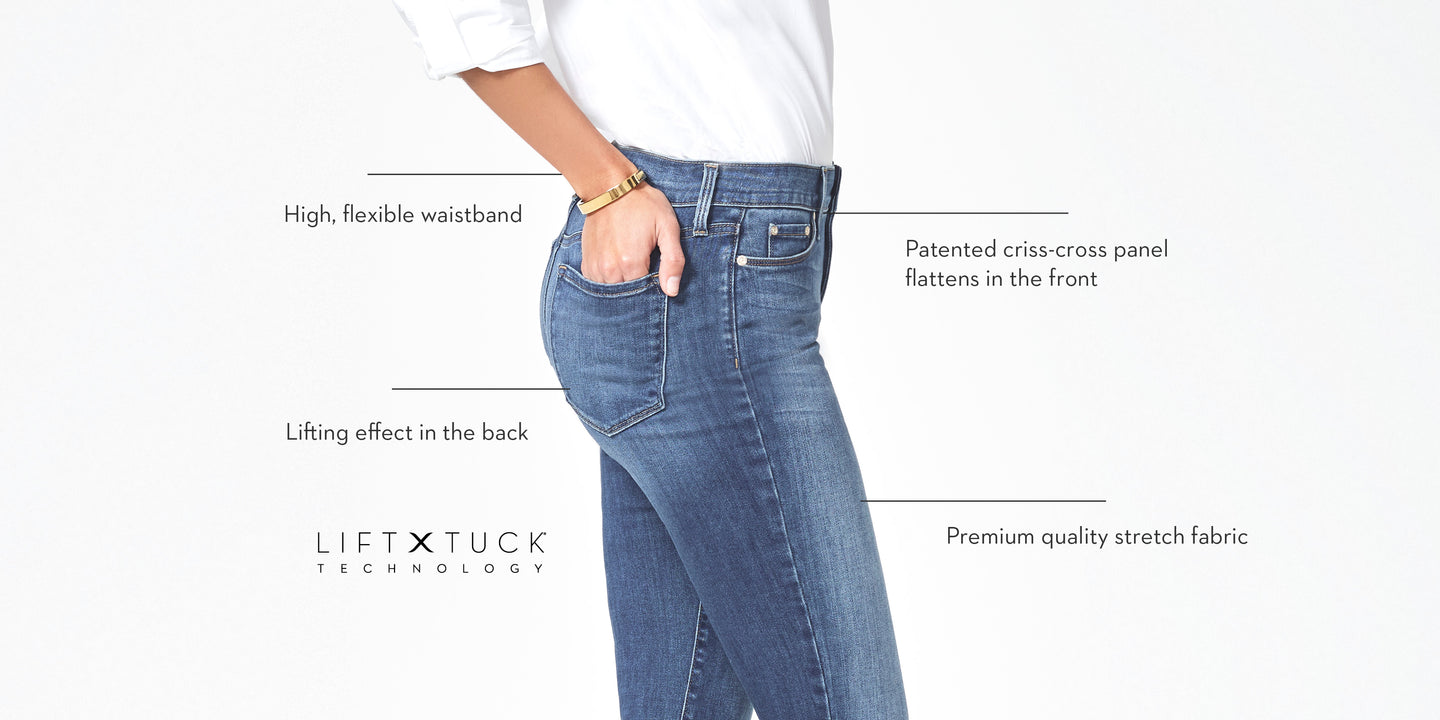 NYDJ Women's Liftxtuck Skinny Slimming Jeans