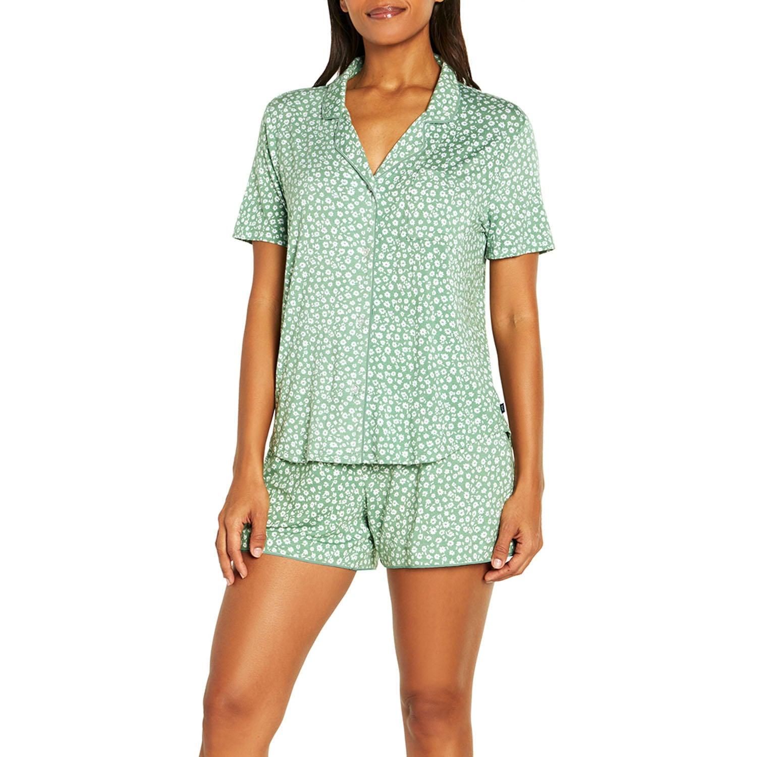 Gap Ladies' Short Sleeve Notch Collar PJ'S - Grovano