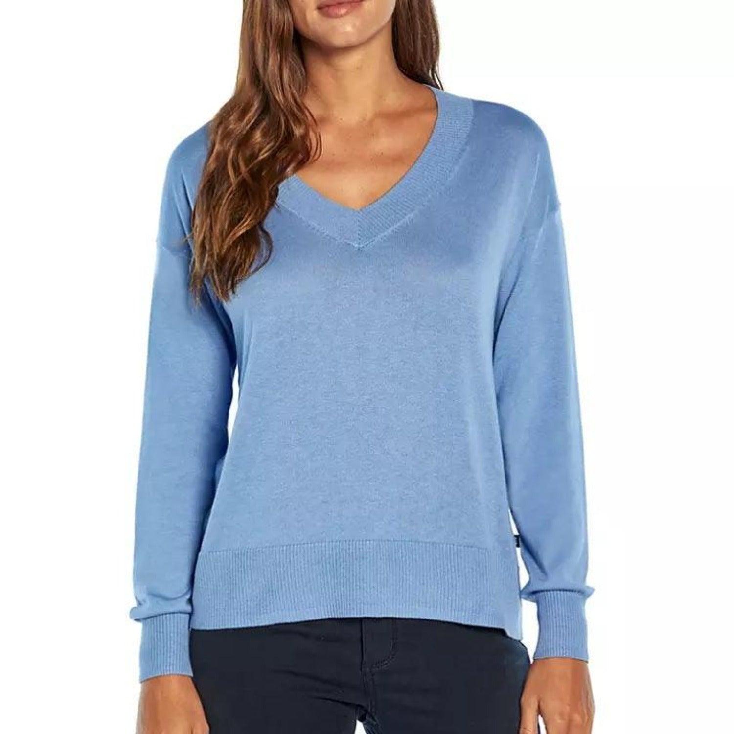 Gap Ladies Lightweight V-Neck Sweater - Grovano