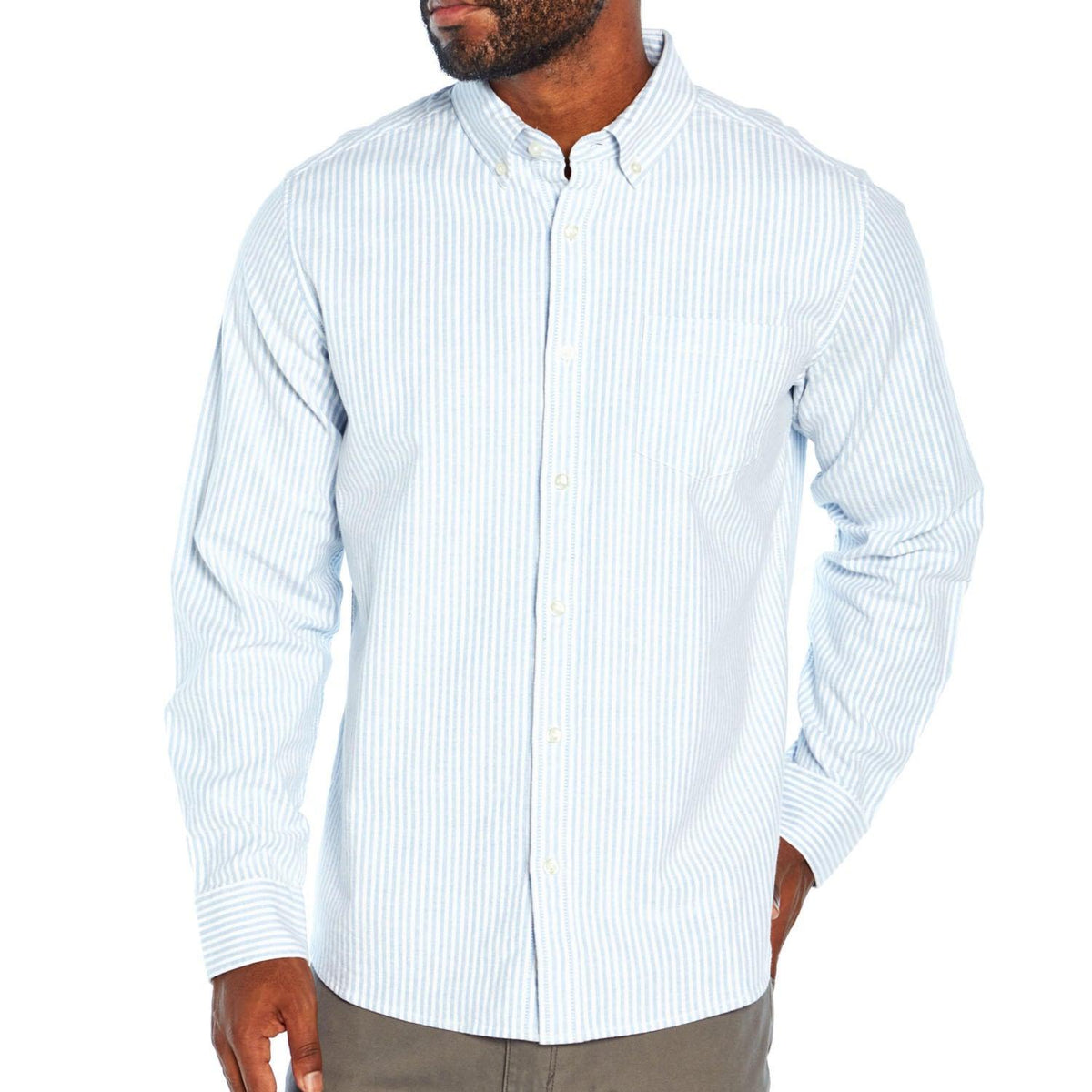 Gap Men's Long Sleeve Oxford Shirt - Grovano