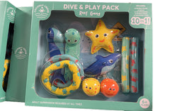 Coconut Grove Dive & Play Pack, Reef Gang, Set of 10