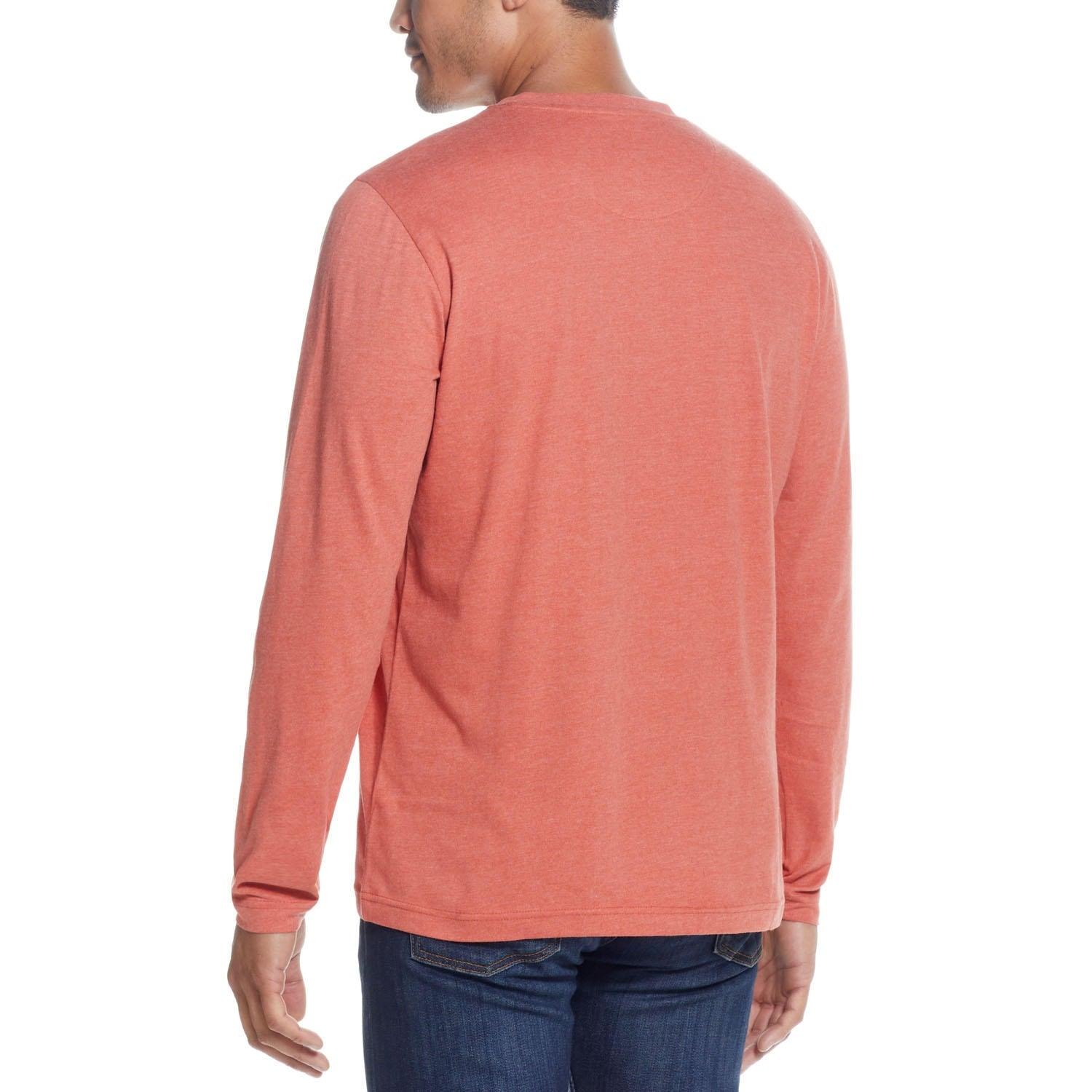 WP Weatherproof Long Sleeve Brushed Henley Shirt, 2-Pack - Grovano