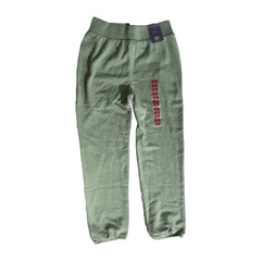 GAP Logo Boy's French Terry Lined Elastic Waistband Jogger Pant, Green. - Grovano