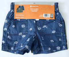 Members Mark Girls 2 Pack Woven Pull On Shorts - Grovano