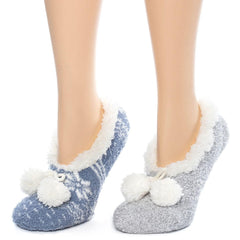 Cuddl Duds Plushfill Women's Slipper Socks - Grovano