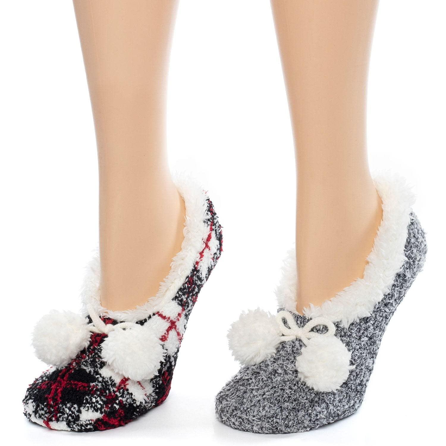 Cuddl Duds Plushfill Women's Slipper Socks - Grovano