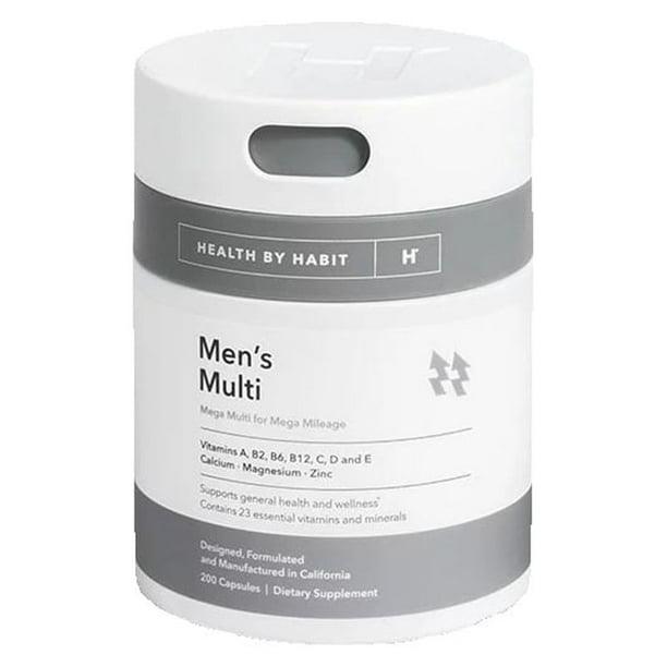Health by Habit Men's Multivitamin, 200 Count - Grovano